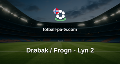Norsk Tipping-ligaen: Drøbak / Frogn - Lyn 2