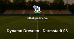 Bundesliga 2: Dynamo Dresden - Darmstadt 98