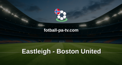 National League: Eastleigh - Boston United