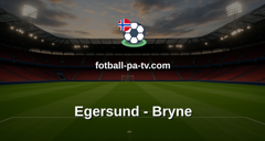 OBOS-ligaen: Egersund - Bryne