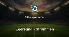 OBOS-ligaen: Egersund - Strømmen