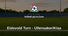 PostNord-ligaen: Eidsvold Turn - Ullensaker/Kisa