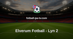 Norsk Tipping-ligaen: Elverum Fotball - Lyn 2