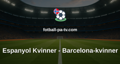 Primera División Femenina: Espanyol Kvinner - Barcelona-kvinner