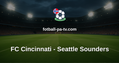MLS: FC Cincinnati - Seattle Sounders