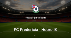 NordicBet Liga - 1. divisjon Danmark : FC Fredericia - Hobro IK