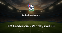 NordicBet Liga - 1. divisjon Danmark : FC Fredericia - Vendsyssel FF