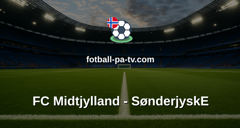 Superligaen: FC Midtjylland - SønderjyskE