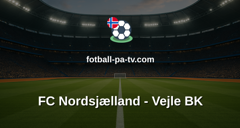 Superligaen: FC Nordsjælland - Vejle BK