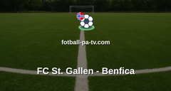 Europa League: FC St. Gallen - Benfica