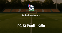 Bundesliga: FC St Pauli - Köln
