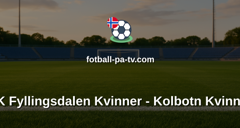1. divisjon kvinner: FK Fyllingsdalen Kvinner - Kolbotn Kvinner