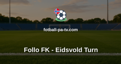 PostNord-ligaen: Follo FK - Eidsvold Turn