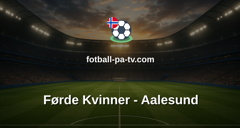 NM Kvinner: Førde Kvinner - Aalesund