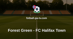 National League: Forest Green - FC Halifax Town