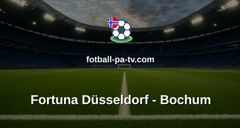 Bundesliga 2: Fortuna Düsseldorf - Bochum
