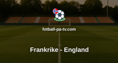 Fotball-VM: Frankrike - England