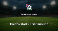 Eliteserien: Fredrikstad - Kristiansund