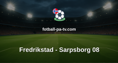 Eliteserien: Fredrikstad - Sarpsborg 08