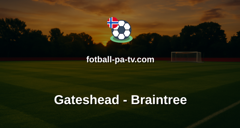 National League: Gateshead - Braintree