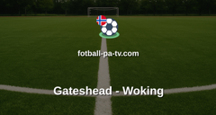 National League: Gateshead - Woking