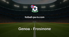 Serie A: Genoa - Frosinone