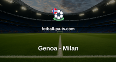 Serie A: Genoa - Milan