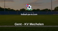 Belgian Pro League: Gent - KV Mechelen