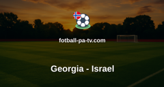 Treningskamp: Georgia - Israel