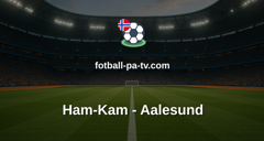 Eliteserien: Ham-Kam - Aalesund