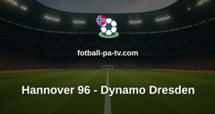 Bundesliga 2: Hannover 96 - Dynamo Dresden