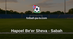 Champions League: Hapoel Be'er Sheva - Sabah