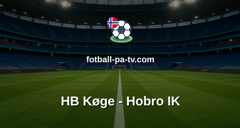 NordicBet Liga - 1. divisjon Danmark : HB Køge - Hobro IK