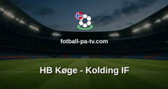 NordicBet Liga - 1. divisjon Danmark : HB Køge - Kolding IF