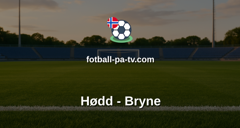 OBOS-ligaen: Hødd - Bryne