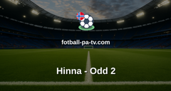 Norsk Tipping-ligaen: Hinna - Odd 2