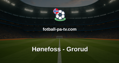 PostNord-ligaen: Hønefoss - Grorud