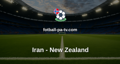 Fotball-VM: Iran - New Zealand