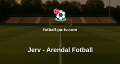 PostNord-ligaen: Jerv - Arendal Fotball