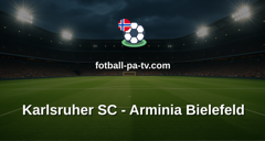 Bundesliga 2: Karlsruher SC - Arminia Bielefeld