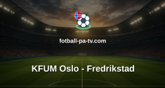 Treningskamp: KFUM Oslo - Fredrikstad