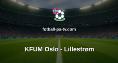 Eliteserien: KFUM Oslo - Lillestrøm