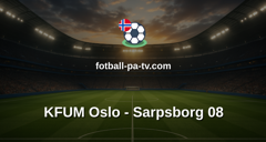 Eliteserien: KFUM Oslo - Sarpsborg 08