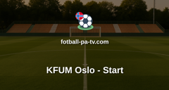 Eliteserien: KFUM Oslo - Start