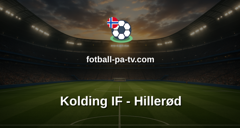 NordicBet Liga - 1. divisjon Danmark : Kolding IF - Hillerød
