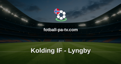 NordicBet Liga - 1. divisjon Danmark : Kolding IF - Lyngby