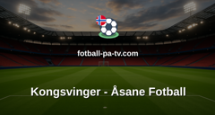 OBOS-ligaen: Kongsvinger - Åsane Fotball