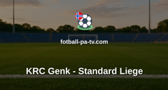 Belgian Pro League: KRC Genk - Standard Liege