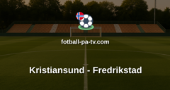 Eliteserien: Kristiansund - Fredrikstad