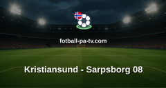 Eliteserien: Kristiansund - Sarpsborg 08